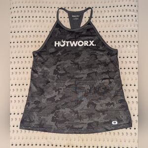 HOTWORX Ogio Women's Racerback Tank-Gray Camo-Small